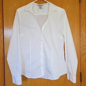 3/$20 H&M White Button Down Shirt